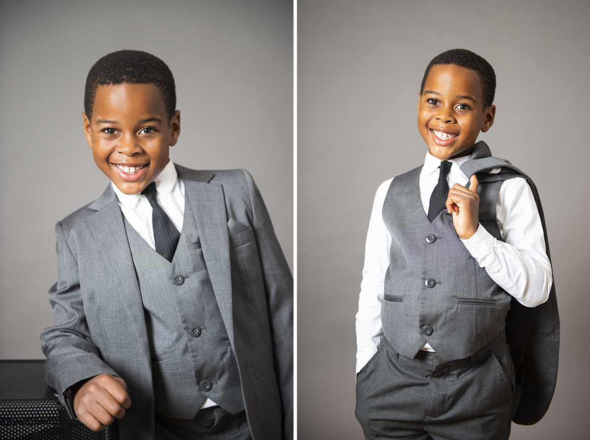 african boy studio portrait