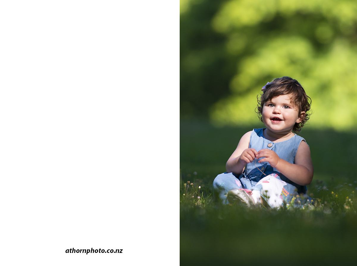 cute outdoor portrait