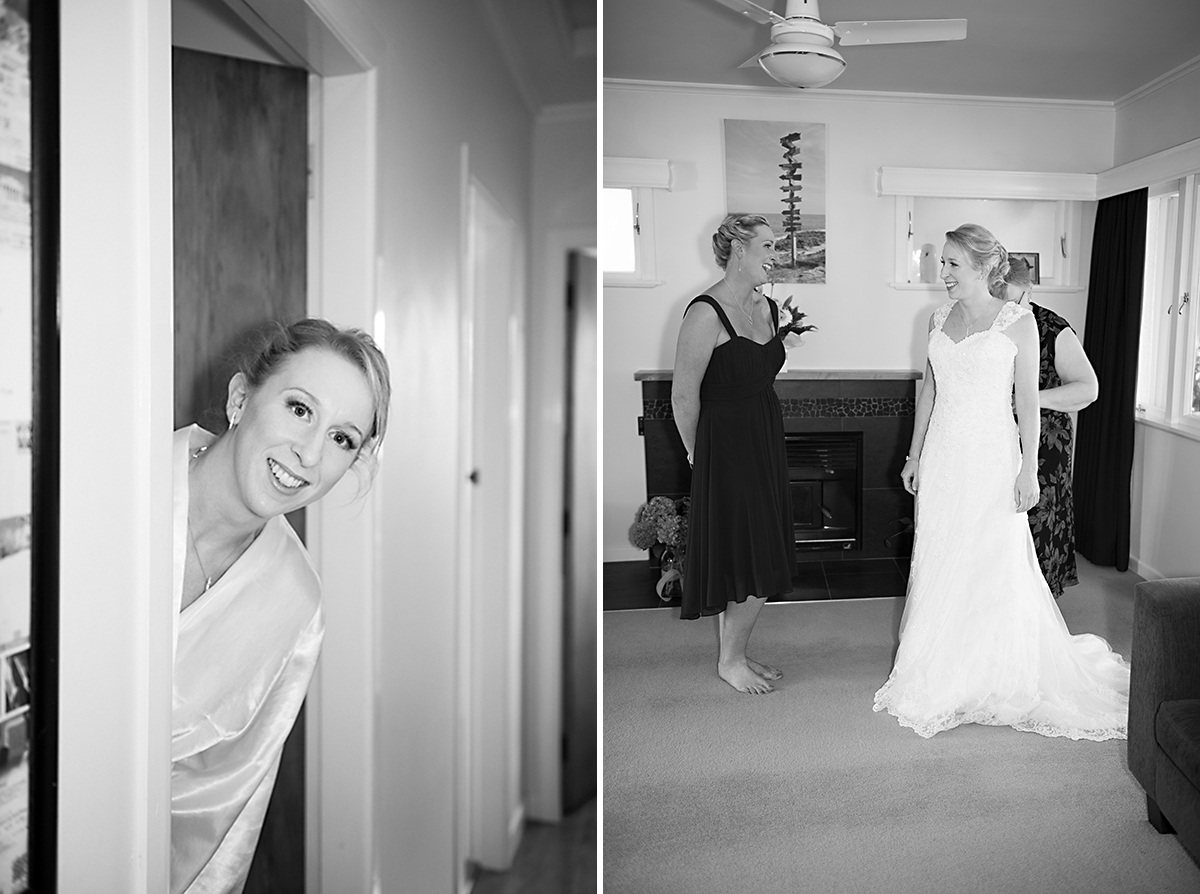 black and white wedding photos NZ