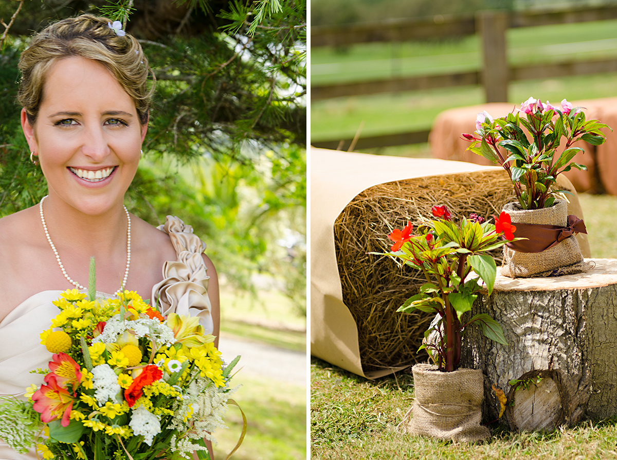 real wedding - farm, Northland, NZ