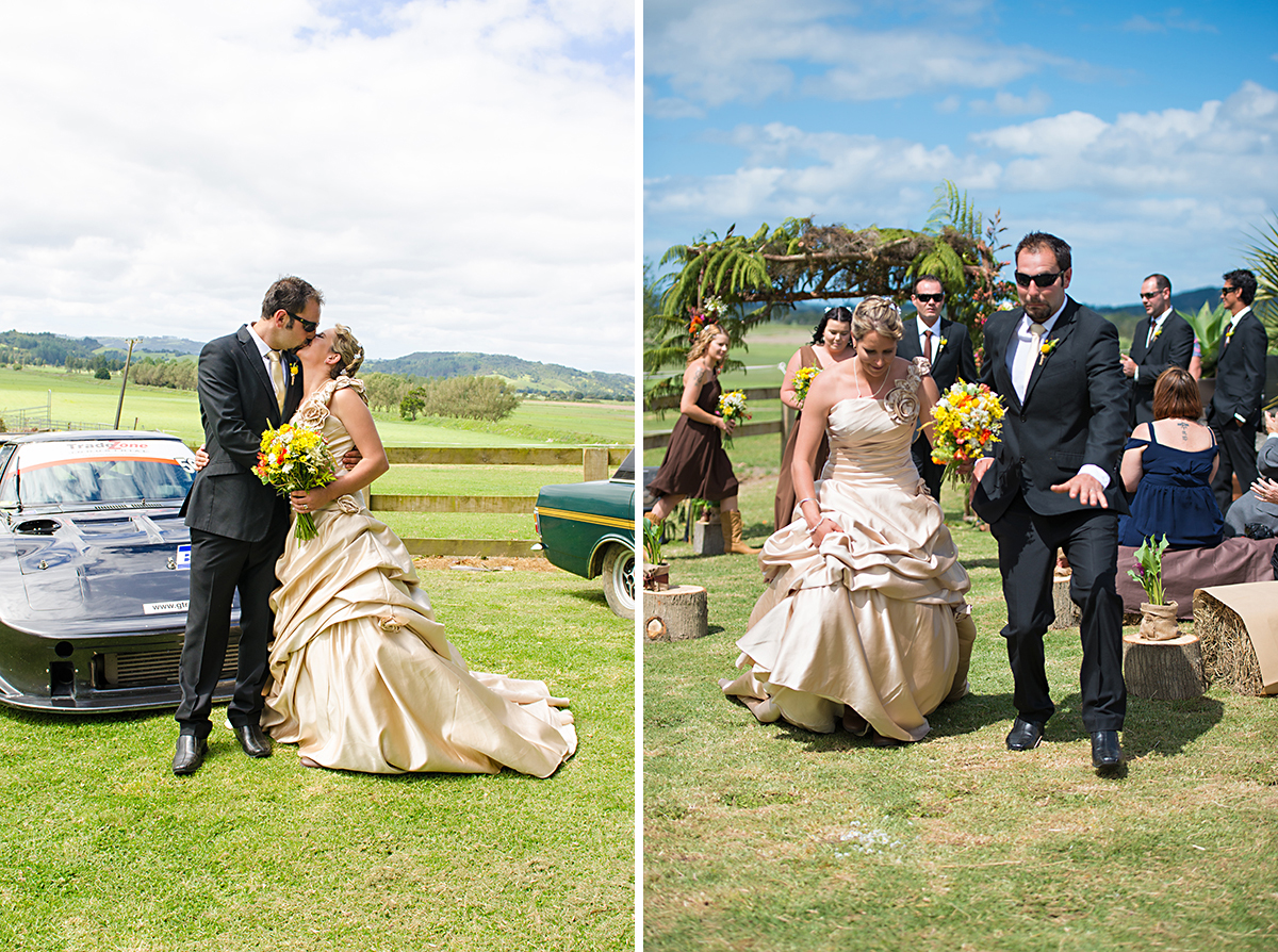 Just married - real wedding photography, NZ