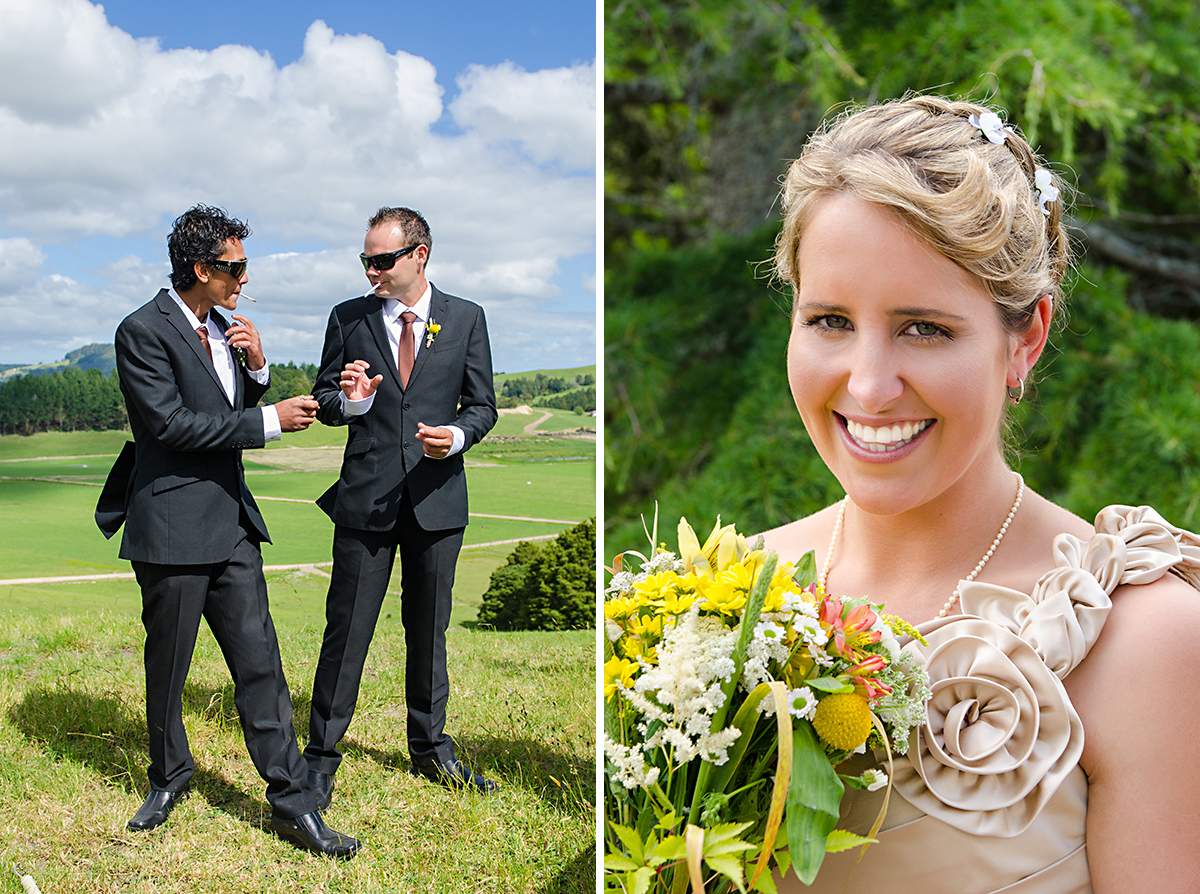 beautiful summer wedding NZ